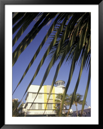 Waldorf Towers, South Beach, Miami, Florida, Usa by Robin Hill Pricing Limited Edition Print image