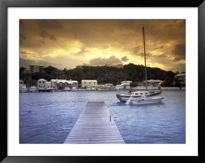 View Of Flatts Village, Bermuda, Caribbean by Robin Hill Pricing Limited Edition Print image