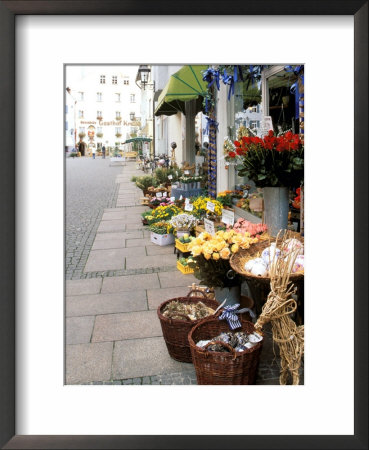 Flowers For Sale, Munich, Germany by Adam Jones Pricing Limited Edition Print image