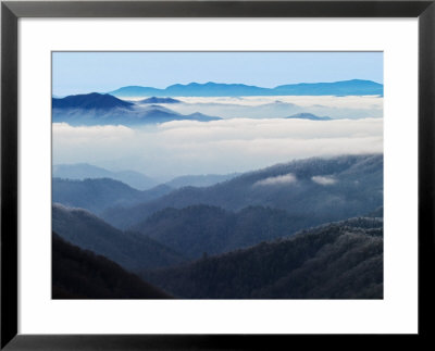 Winter View Of Thomas Divide, Great Smoky Mountains National Park, North Carolina, Usa by Adam Jones Pricing Limited Edition Print image
