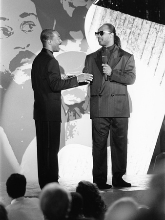 Stevie Wonder - 1991 by James Mitchell Pricing Limited Edition Print image