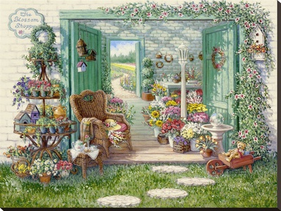 The Blossom Shoppe by Janet Kruskamp Pricing Limited Edition Print image