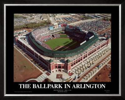 The Ballpark - Arlington, Texas by Mike Smith Pricing Limited Edition Print image