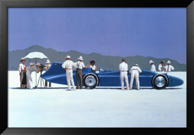 Bluebird At Bonneville by Jack Vettriano Pricing Limited Edition Print image