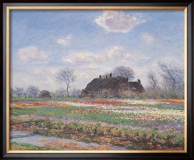 Tulip Fields At Sassenheim by Claude Monet Pricing Limited Edition Print image