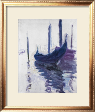 Gondolas by Claude Monet Pricing Limited Edition Print image