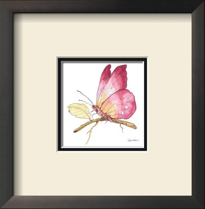 Butterfly In Pink by Peggy Abrams Pricing Limited Edition Print image