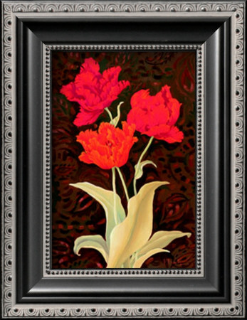 Damask Tulip by Paul Brent Pricing Limited Edition Print image