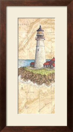 Portland Head Light by Janet Kruskamp Pricing Limited Edition Print image