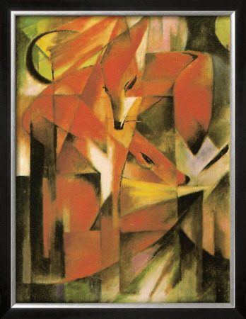 Die Fuchse, 1913 by Franz Marc Pricing Limited Edition Print image