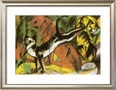 Drei Katzen, 1913 by Franz Marc Pricing Limited Edition Print image