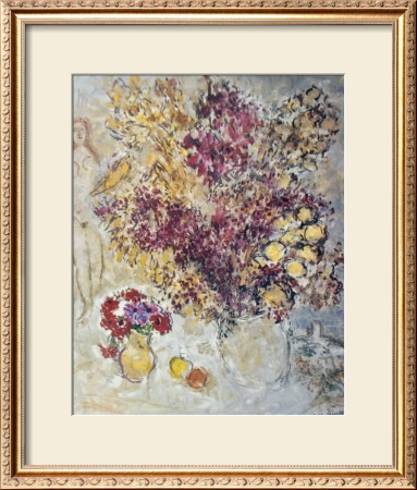 Fleurs Sechees, 1975 by Marc Chagall Pricing Limited Edition Print image
