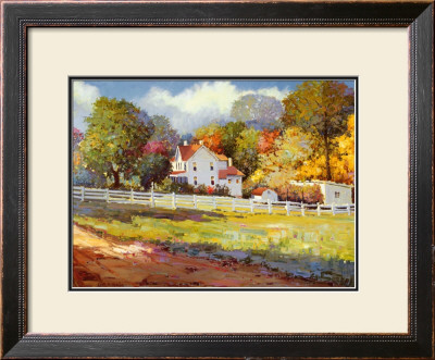 Early Autumn Farm by Kent Wallis Pricing Limited Edition Print image