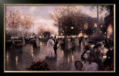 Cafe Of Society by Christa Kieffer Pricing Limited Edition Print image