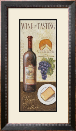 Wine Tasting I by John Zaccheo Pricing Limited Edition Print image
