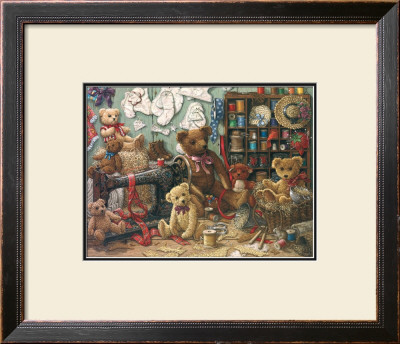 Teddy Bear Workshoppe by Janet Kruskamp Pricing Limited Edition Print image