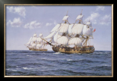 Duke And Duchess by Montague Dawson Pricing Limited Edition Print image