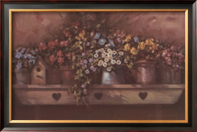 Flowers On Shelf by Paul Landry Pricing Limited Edition Print image