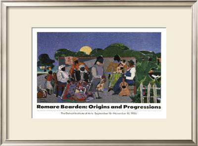 Origins And Progressions, 1986, Unsigned by Romare Bearden Pricing Limited Edition Print image
