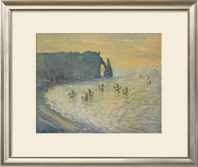 The Cliffs At Etretat by Claude Monet Pricing Limited Edition Print image