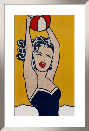 Girl With Ball by Roy Lichtenstein Pricing Limited Edition Print image