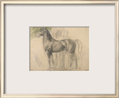 Suivantes De Semiramis Et Cheval, Etude Pour Semiramis by Edgar Degas Pricing Limited Edition Print image