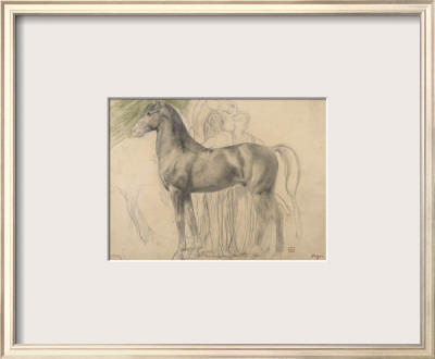 Suivantes De Sémiramis Et Cheval, Étude Pour Sémiramis by Edgar Degas Pricing Limited Edition Print image