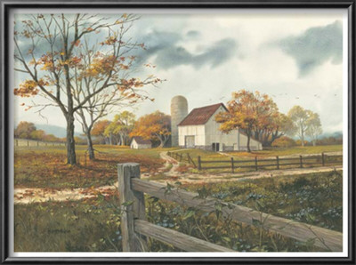 Autumn Barn by Michael Humphries Pricing Limited Edition Print image