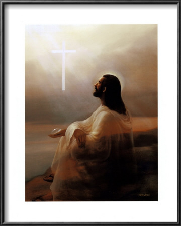 Spirit Of The Savior by David Jean Pricing Limited Edition Print image