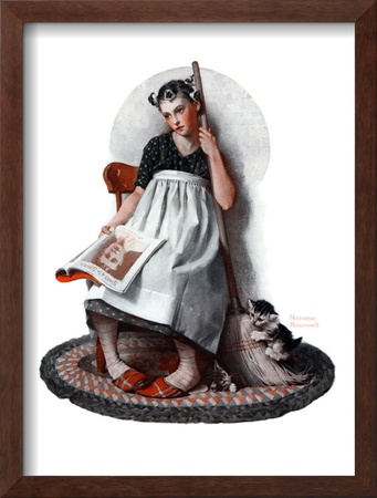 Daydreams Cinderella, November 4,1922 by Norman Rockwell Pricing Limited Edition Print image