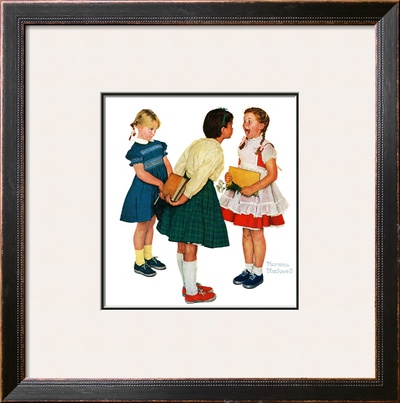 Missing Tooth, September 7,1957 by Norman Rockwell Pricing Limited Edition Print image