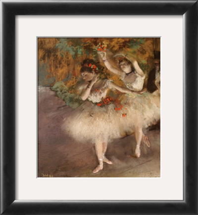 Two Dancers Entering The Stage, C.1877-1878 by Edgar Degas Pricing Limited Edition Print image