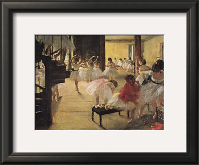 Ballet School by Edgar Degas Pricing Limited Edition Print image