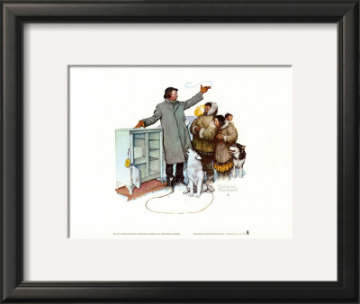 Expert Salesman by Norman Rockwell Pricing Limited Edition Print image