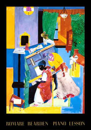 Piano Lesson by Romare Bearden Pricing Limited Edition Print image