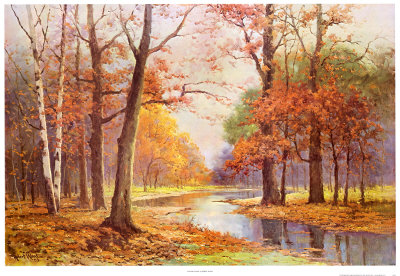 Autumn Glade by Robert Wood Pricing Limited Edition Print image