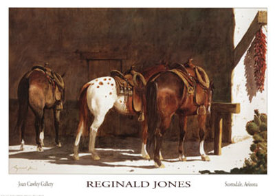 Waiting To Hit The Trail by Reginald Jones Pricing Limited Edition Print image