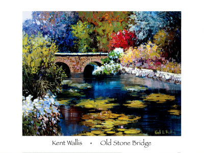 Old Stone Bridge by Kent Wallis Pricing Limited Edition Print image