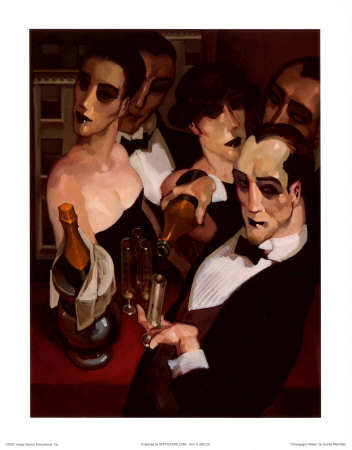 Champaign Waiter by Juarez Machado Pricing Limited Edition Print image