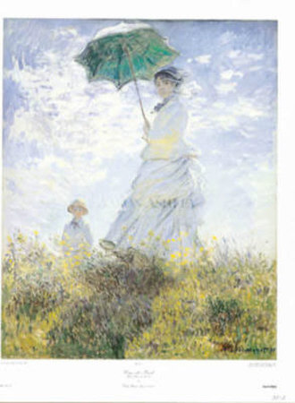 Woman With A Parasol by Claude Monet Pricing Limited Edition Print image