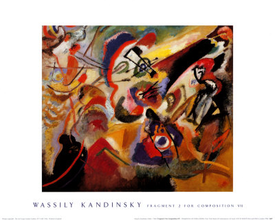 Fragment 2 For Composition Vii by Wassily Kandinsky Pricing Limited Edition Print image