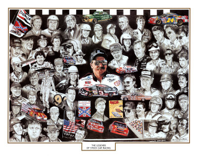 Winston Cup Champs by Robert Stephen Simon Pricing Limited Edition Print image