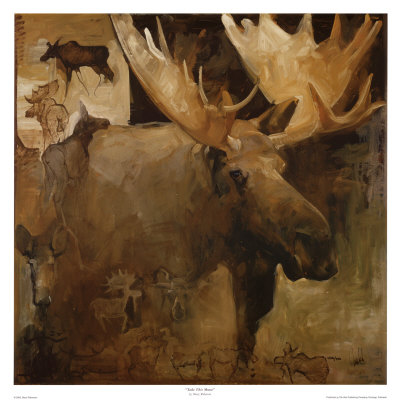 Take This Moose by Mary Roberson Pricing Limited Edition Print image