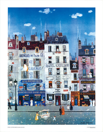 Ice Cream Vendor by Michel Delacroix Pricing Limited Edition Print image