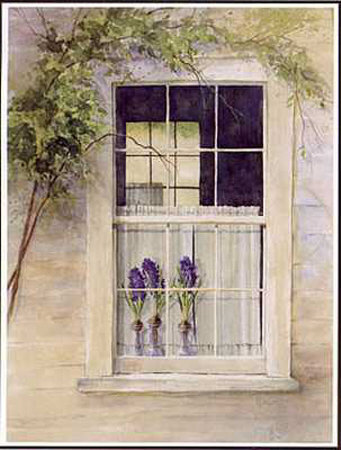 Windowsill Hyacinth by Barbara Shipman Pricing Limited Edition Print image
