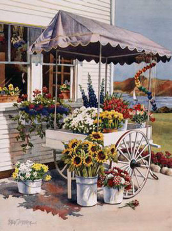 Flower Peddler by Erin Dertner Pricing Limited Edition Print image