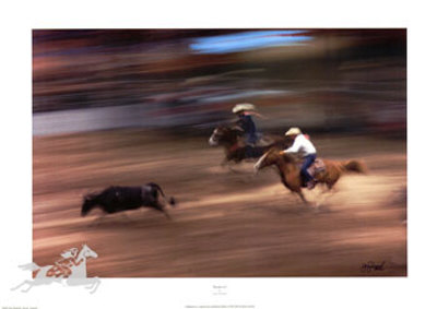 Rodeo'n by Gary Rumack Pricing Limited Edition Print image