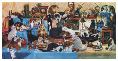 Cats Life by Sandi Lebron Pricing Limited Edition Print image