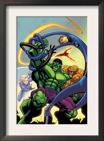 Marvel Age Fantastic Four #12 Cover: Hulk by Randy Green Pricing Limited Edition Print image