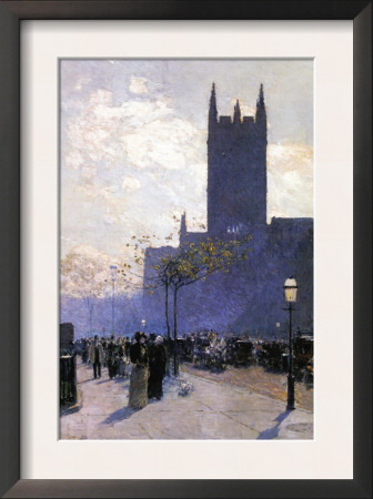 Lower Fifth Avenue by Childe Hassam Pricing Limited Edition Print image
